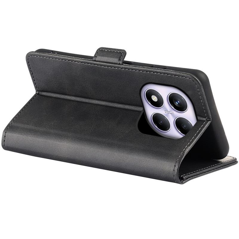 Läderfodral Xiaomi Redmi Note 14 Pro 4g Telefonfodral Dubbelspänne