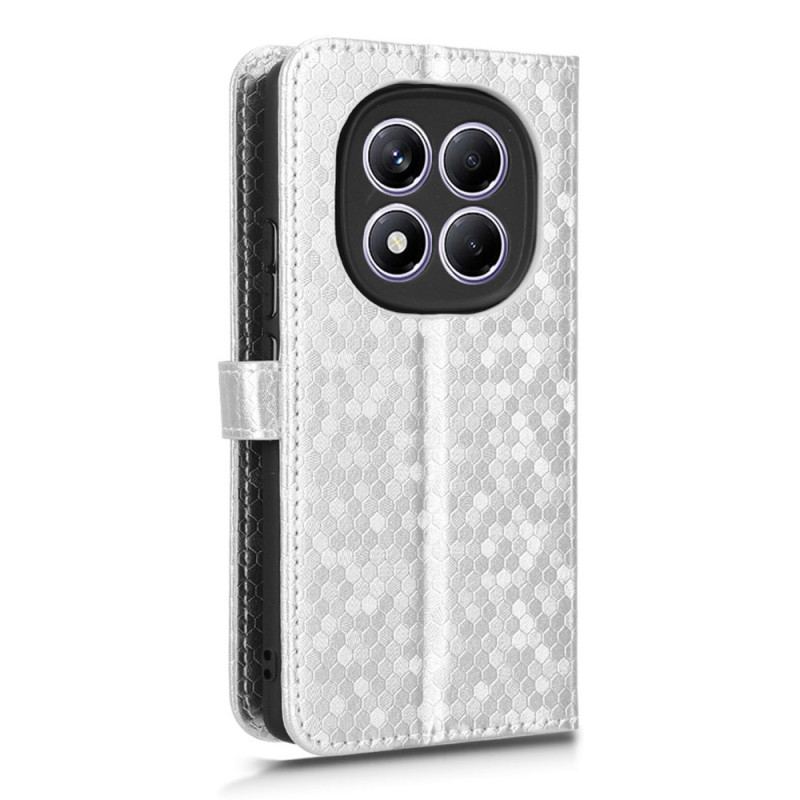 Läderfodral Xiaomi Redmi Note 14 Pro 4g Telefonfodral Glänsande Vikter