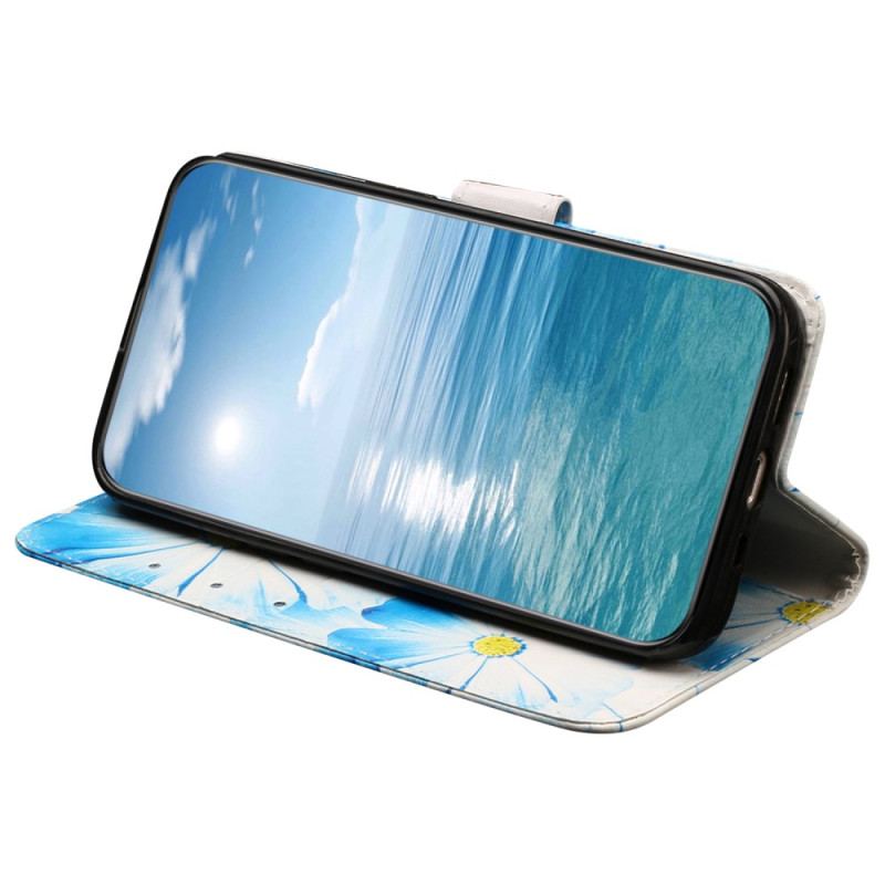 Läderfodral Xiaomi Redmi Note 14 Pro 4g Telefonfodral Orkidé