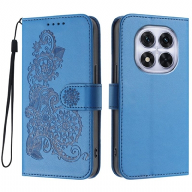 Läderfodral Xiaomi Redmi Note 14 Pro 4g Telefonfodral Spets