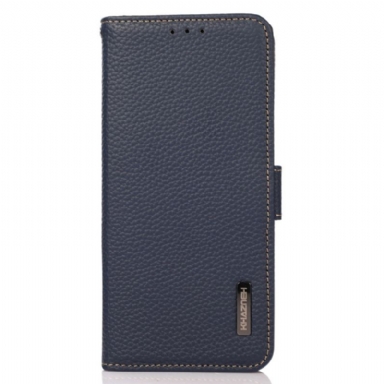 Läderskal Fodral Xiaomi Redmi Note 14 Pro 4g Äkta Läder Khazneh