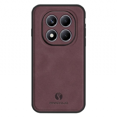 Skal Xiaomi Redmi Note 14 Pro 4g Annyojo Lädereffekt