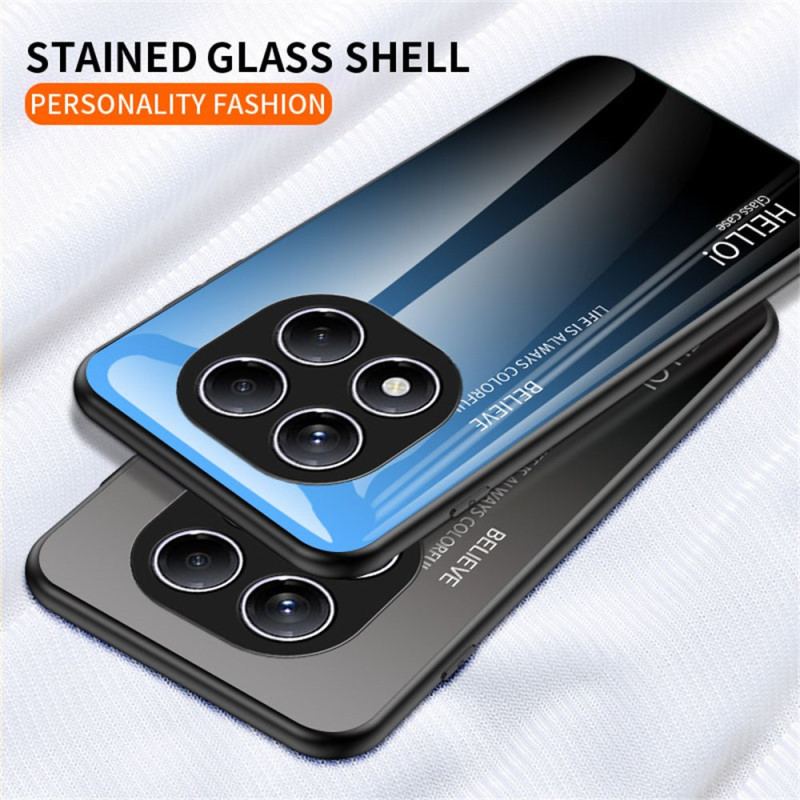 Skal Xiaomi Redmi Note 14 Pro 4g Telefonfodral Hello Härdat Glas