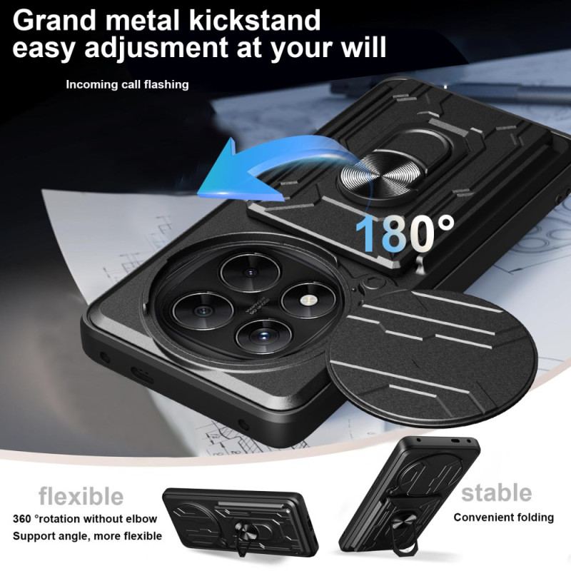 Skal Xiaomi Redmi Note 14 Pro 4g Ultratålig Med Stativ Och Linsskydd