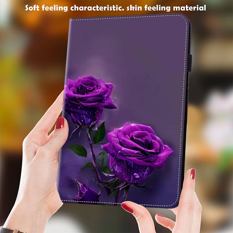 Samsung Galaxy Tab S10 Ultra Lila Rosor