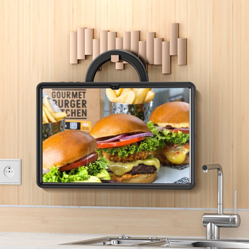 Skal För Samsung Galaxy Tab S10 Ultra Roterande Ringstativ