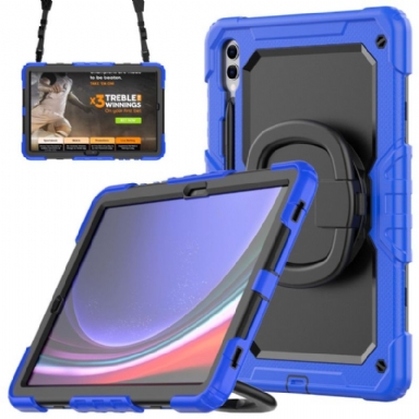 Skal Samsung Galaxy Tab S10 Ultra Premiumskydd Med Axelrem