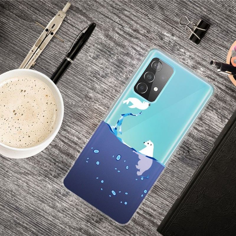 Skal För Samsung Galaxy A32 4G Säl Och Isbjörn