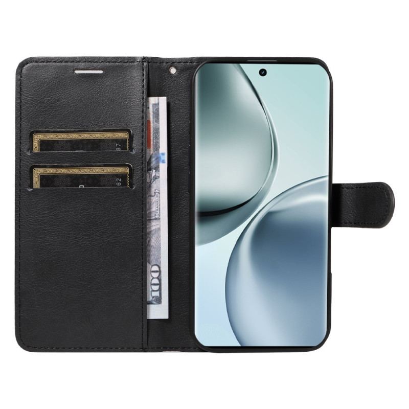 Fodral För Realme 14 Pro 5g Enkelt Konstläder