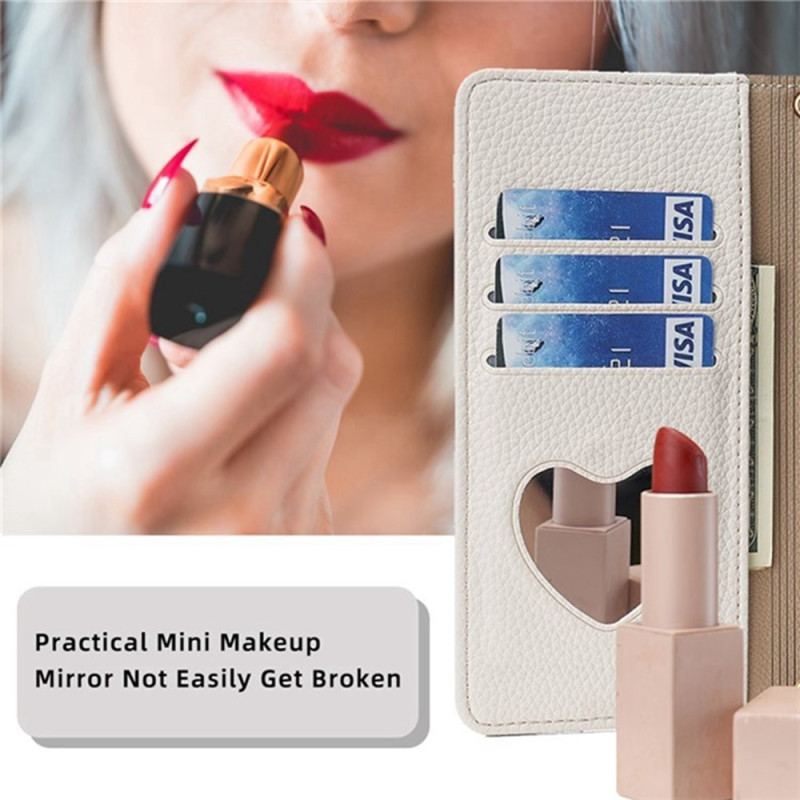 Fodral För Realme 14 Pro 5g Spegel Och Kedja