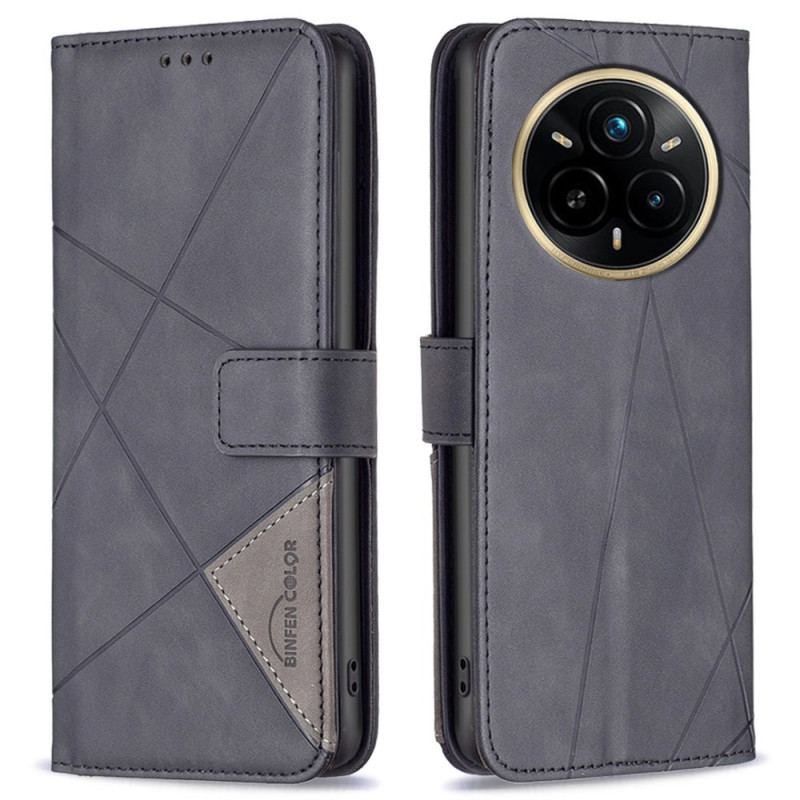 Fodral Realme 14 Pro 5g Binfen Färg Geometrisk Mönster