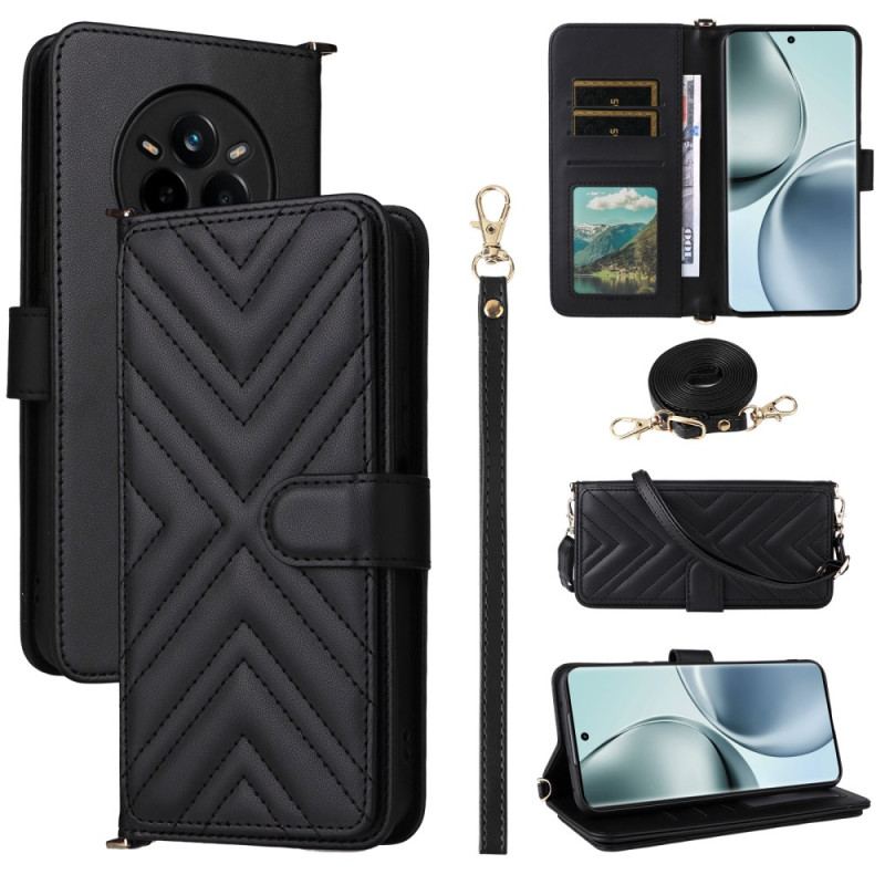 Fodral Realme 14 Pro 5g Premium Med Axelrem