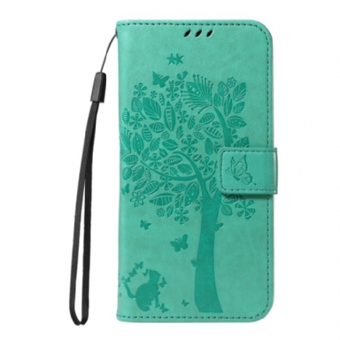 Fodral Realme 14 Pro 5g Träd Och Katt