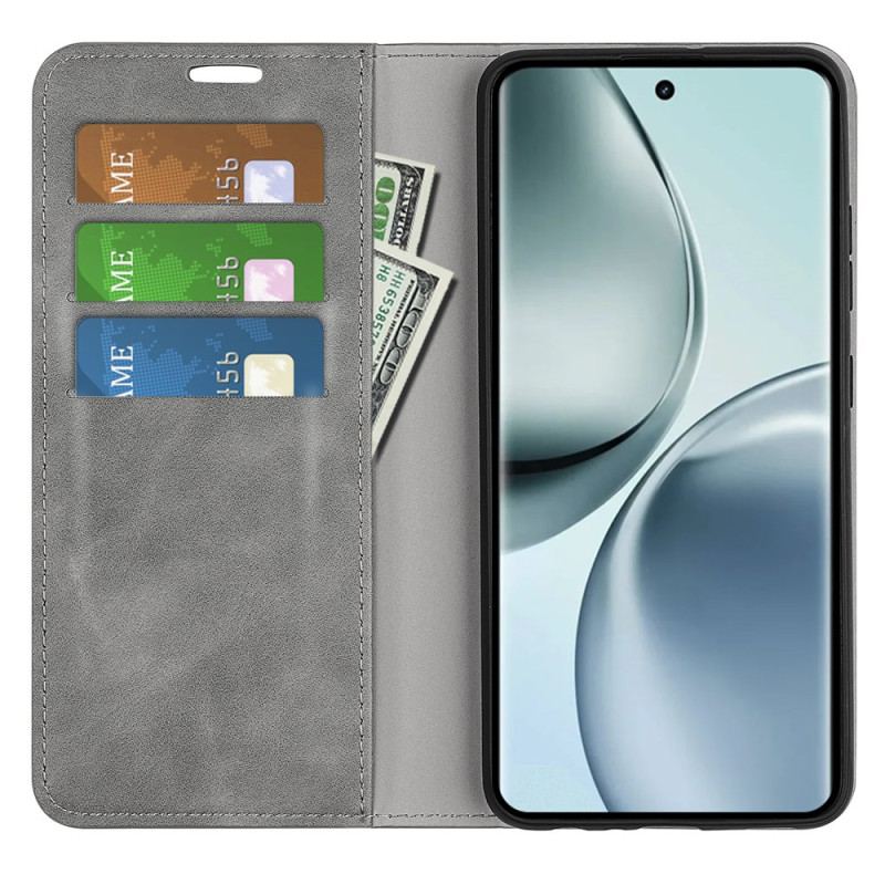 Folio-fodral För Realme 14 Pro 5g Lädermodell