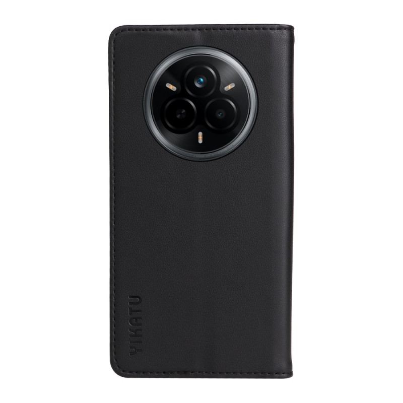 Folio-fodral Realme 14 Pro 5g Klassisk Ykatu-lädereffekt