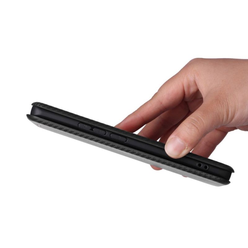 Folio-fodral Realme 14 Pro 5g Kolfiber