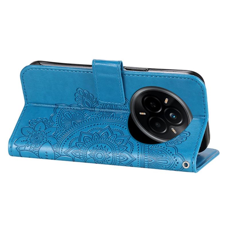 Läderfodral Realme 14 Pro 5g Telefonfodral Mandalatryck