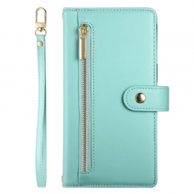 Fodral Oppo Reno 13 Pro 5g Plånbok Med Rem Och Axelrem