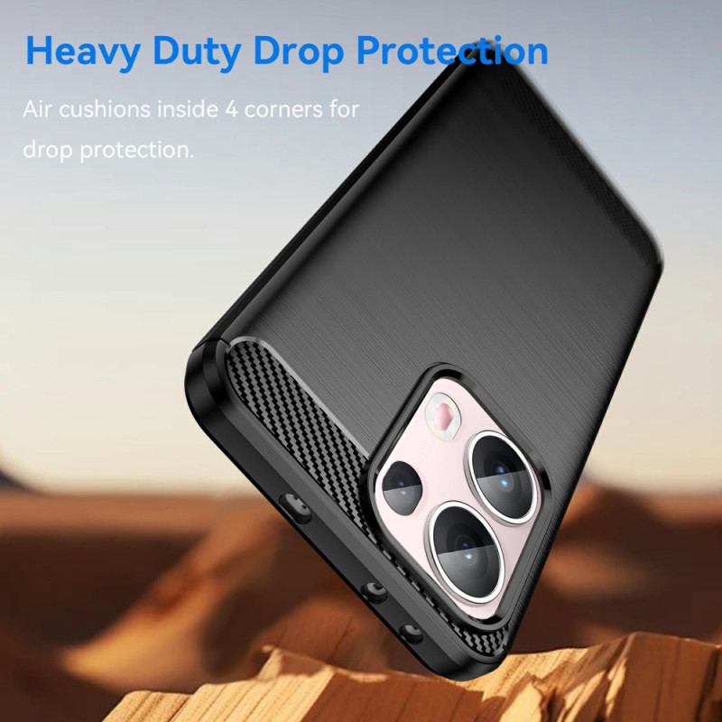 Skal Oppo Reno 13 Pro 5g Telefonfodral Borstad Kolfiber