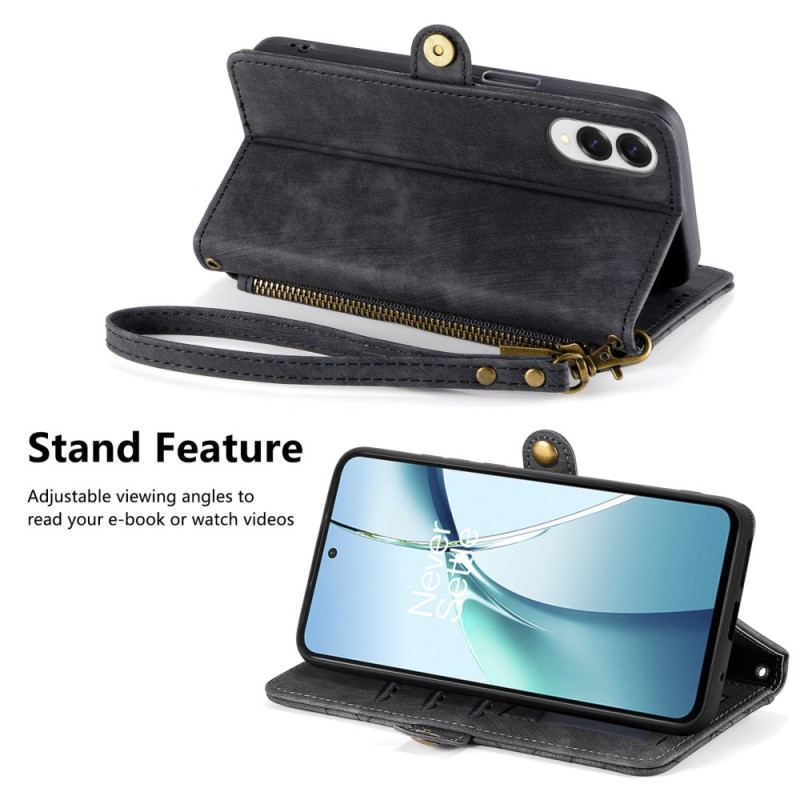 Fodral För Samsung Galaxy S25 5g Edge Geometriskt Mönster Och Snodd