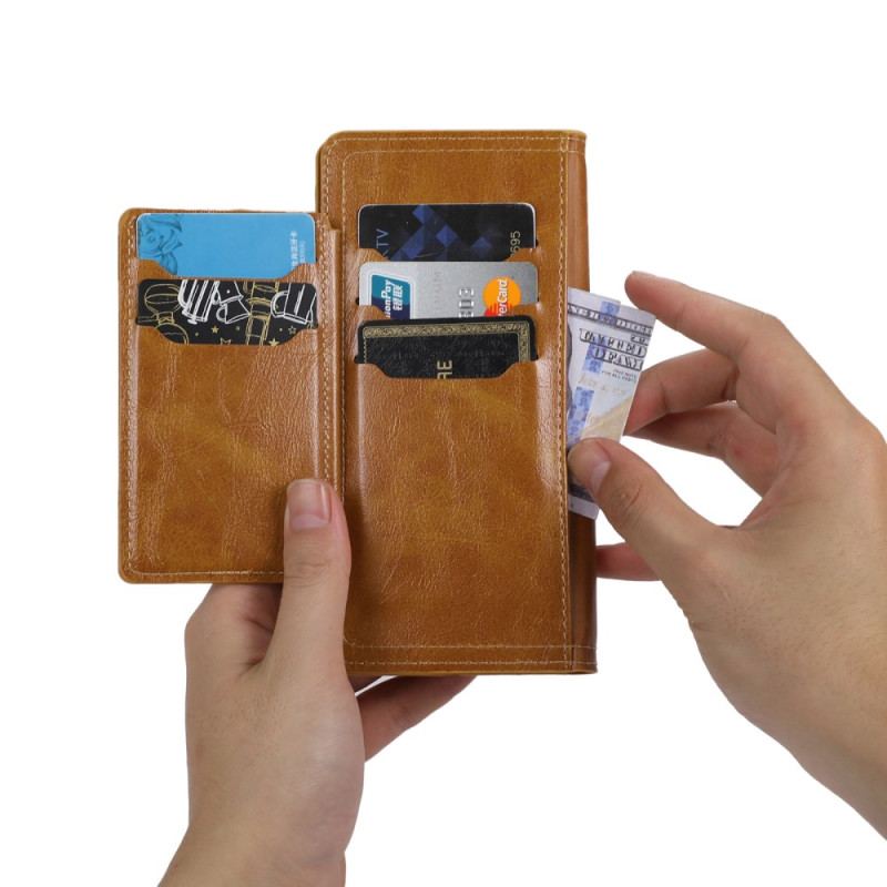 Fodral Samsung Galaxy S25 5g Edge Dragkedja Och Korthållare