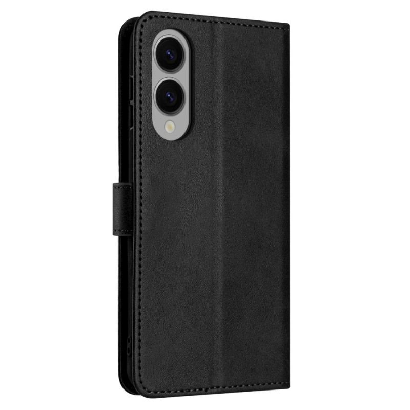 Fodral Samsung Galaxy S25 5g Edge Lädereffekt Med Rem