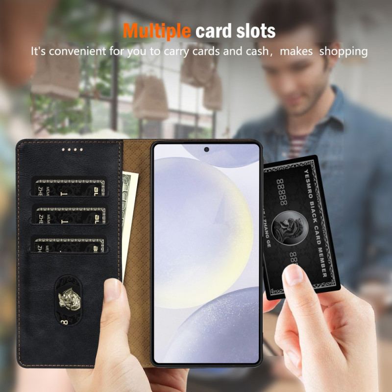 Fodral Samsung Galaxy S25 5g Edge N.bekus Vintage-stil