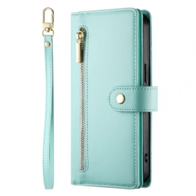 Fodral Samsung Galaxy S25 5g Edge Plånbok Med Remmar