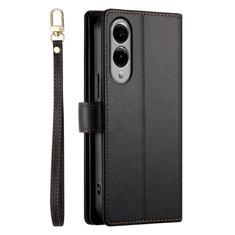 Fodral Samsung Galaxy S25 5g Edge Plånbok Med Remmar
