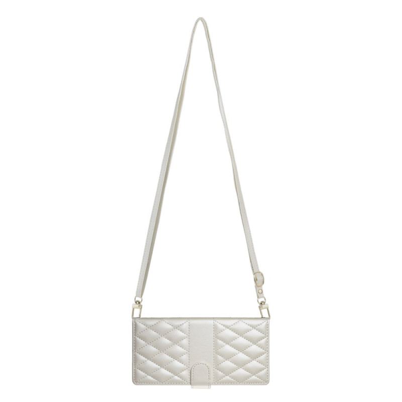 Fodral Samsung Galaxy S25 5g Edge Quiltad Med Rem Och Axelrem