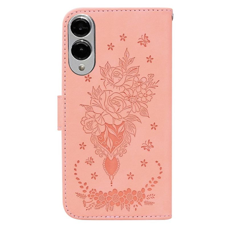 Fodral Samsung Galaxy S25 5g Edge Rosa Mockaeffekt