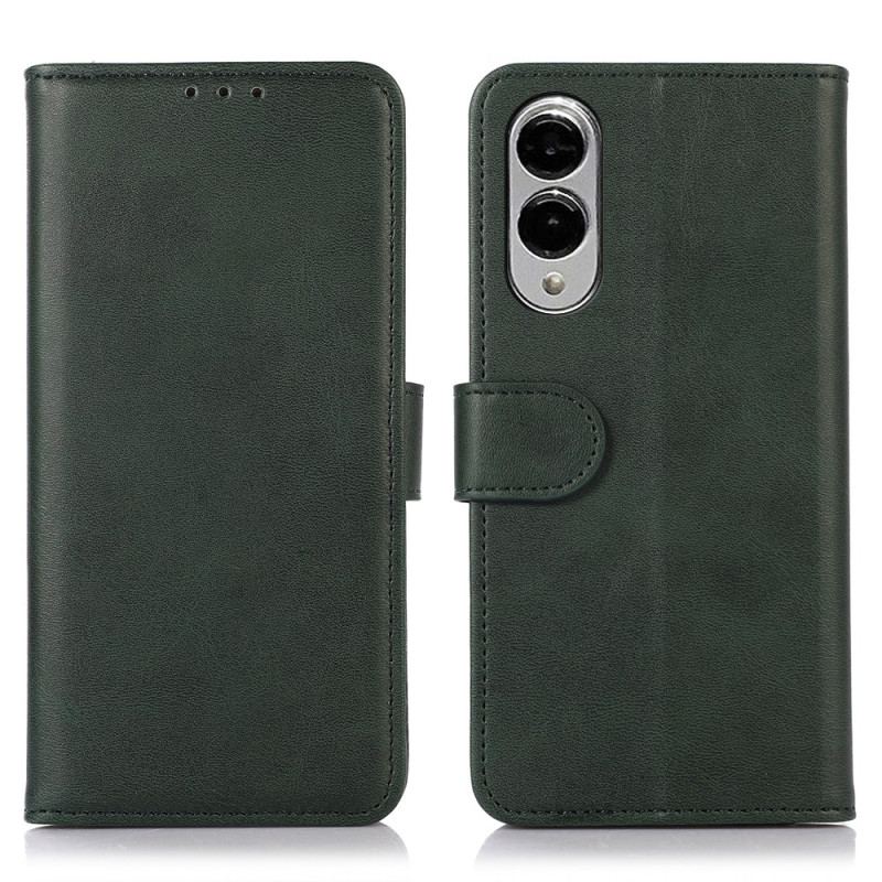 Fodral Samsung Galaxy S25 5g Edge Texturerat Läder