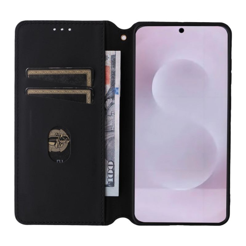 Folio-fodral Samsung Galaxy S25 5g Edge 3d-kuber