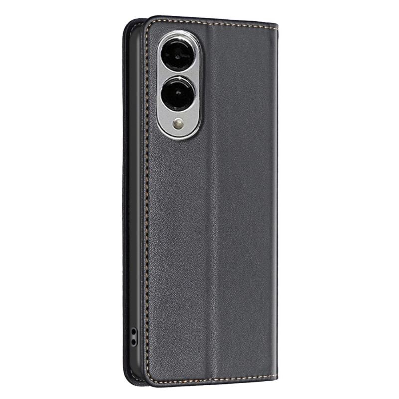 Folio-fodral Samsung Galaxy S25 5g Edge Klassisk Binfen-färg