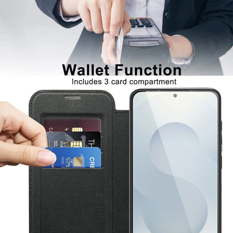 Folio-fodral Samsung Galaxy S25 5g Edge Magsafe-kompatibel Med Rfid-blockering