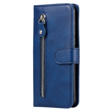 Läderfodral Samsung Galaxy S25 5g Edge Telefonfodral Påse Med Dragkedja