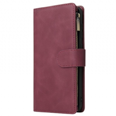 Läderfodral Samsung Galaxy S25 5g Edge Telefonfodral Plånbok Med Mocka