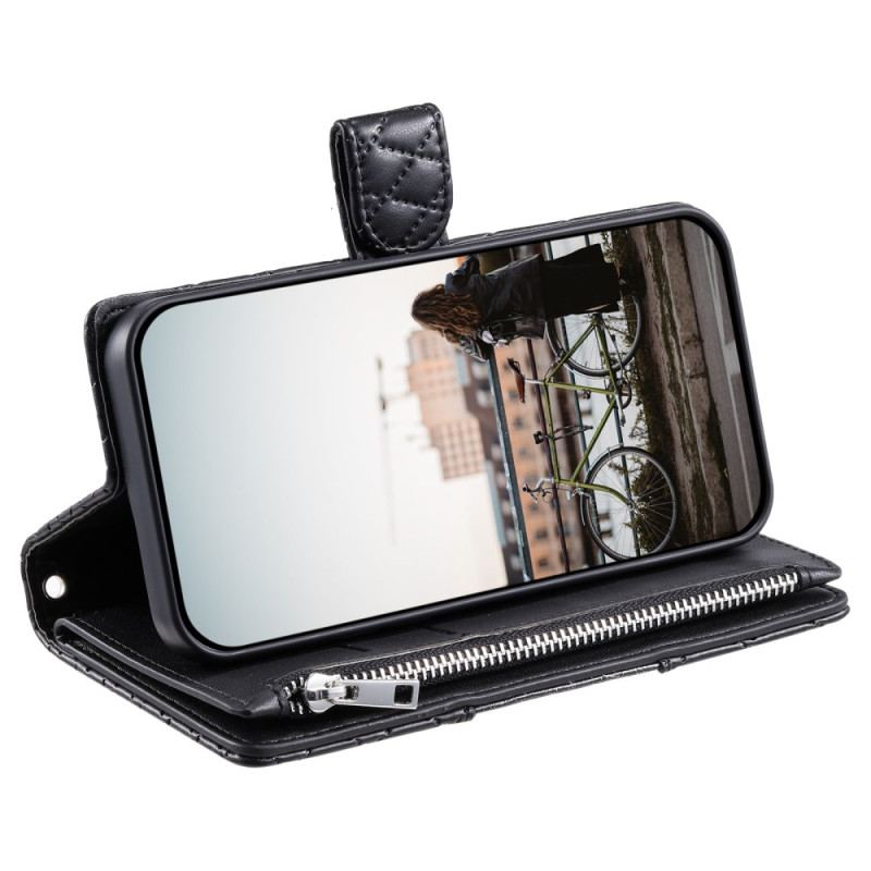 Läderfodral Samsung Galaxy S25 5g Edge Telefonfodral Quiltad Plånbok