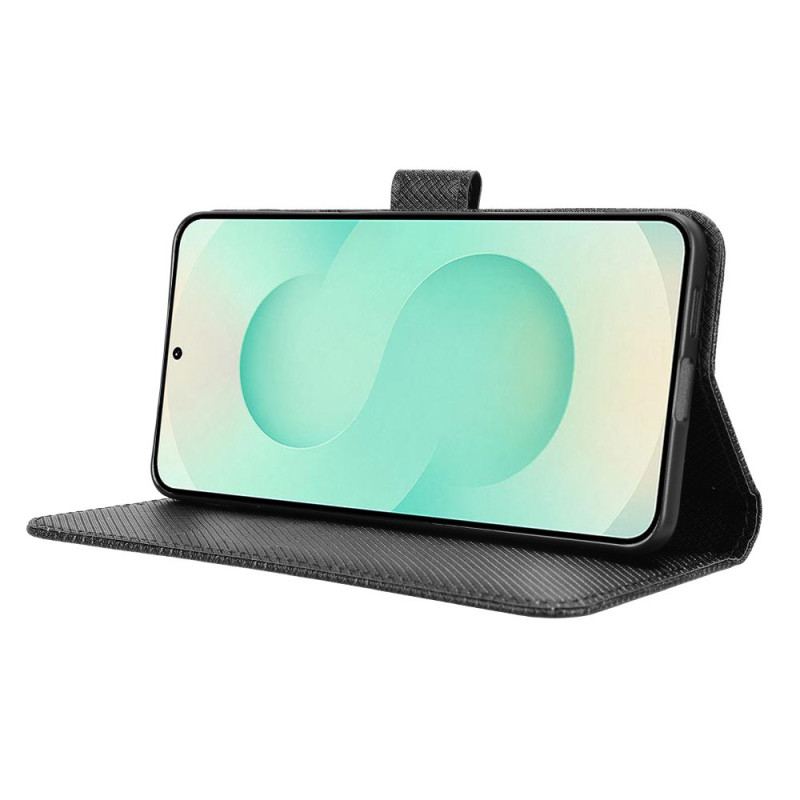 Läderfodral Samsung Galaxy S25 5g Edge Telefonfodral Remprickar