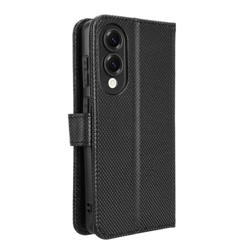 Läderfodral Samsung Galaxy S25 5g Edge Telefonfodral Remprickar