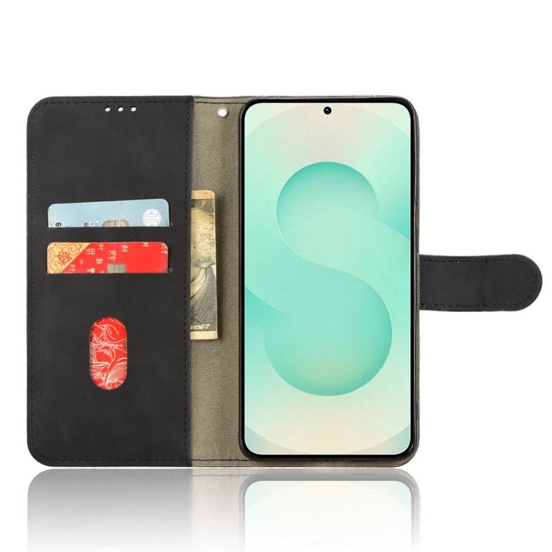 Läderskal Fodral Samsung Galaxy S25 5g Edge Mockaeffekt