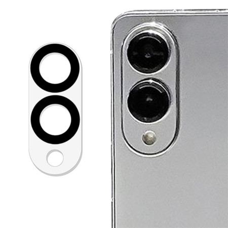 Linsskydd I Härdat Glas För Samsung Galaxy S25 Edge (svart Rund Design)