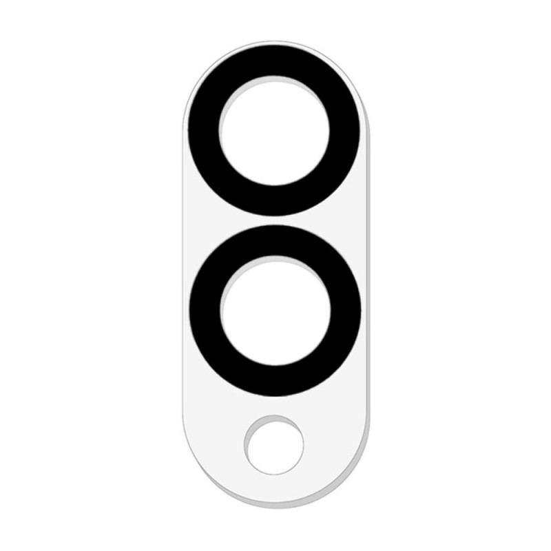 Linsskydd I Härdat Glas För Samsung Galaxy S25 Edge (svart Rund Design)