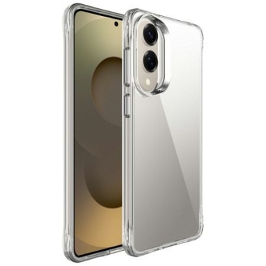 Skal För Samsung Galaxy S25 5g Edge Förstärkt Genomskinlig