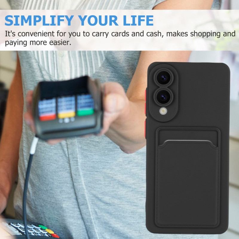 Skal För Samsung Galaxy S25 5g Edge Korthållare