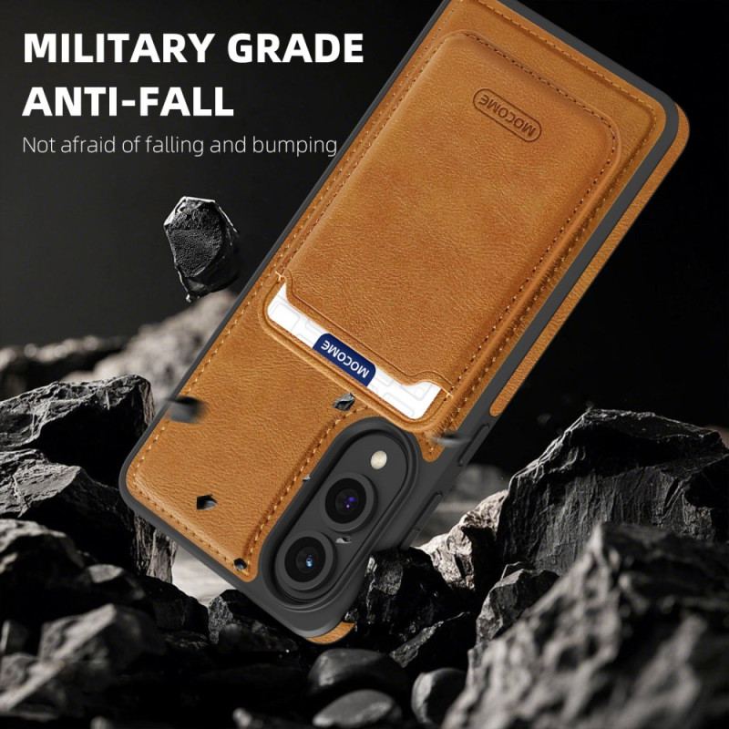 Skal För Samsung Galaxy S25 5g Edge Magnetisk Med Avtagbar Korthållare