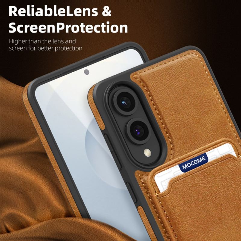 Skal För Samsung Galaxy S25 5g Edge Magnetisk Med Avtagbar Korthållare