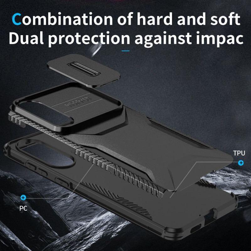 Skal För Samsung Galaxy S25 5g Edge Robust Metalleffekt