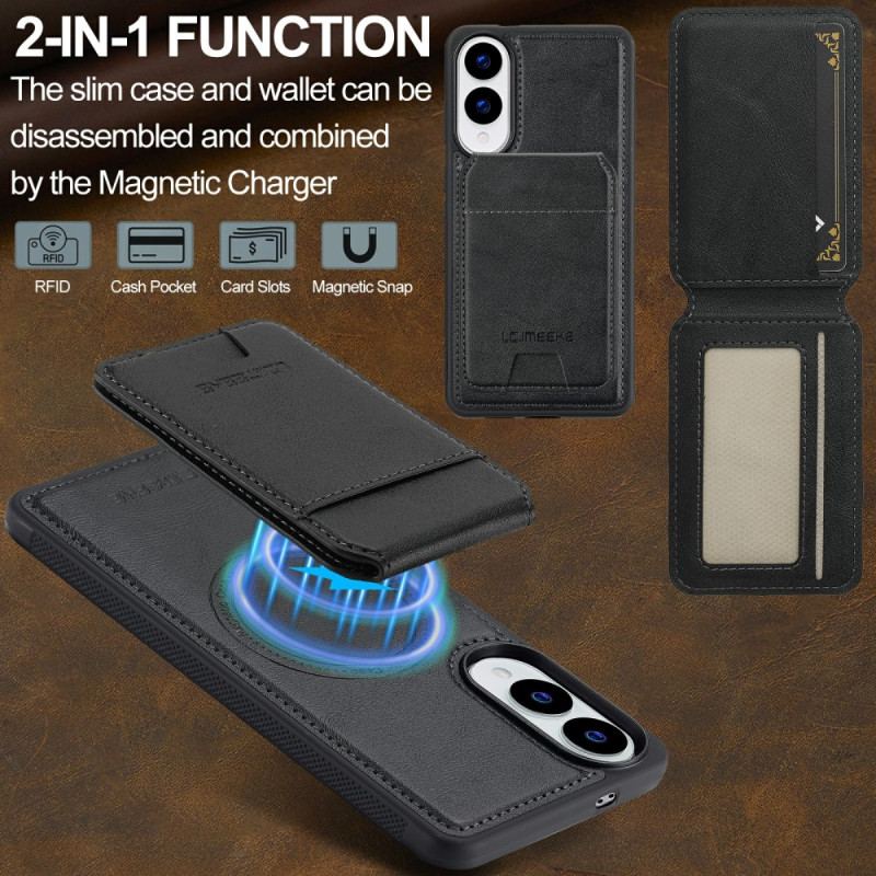 Skal Samsung Galaxy S25 5g Edge Avtagbar Magnetisk Korthållare