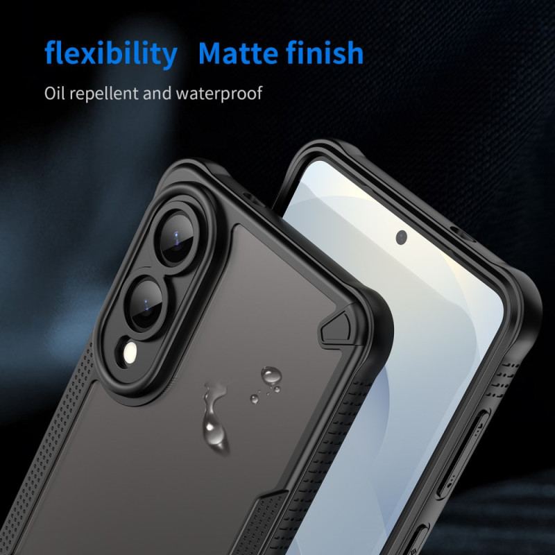 Skal Samsung Galaxy S25 5g Edge Borstad Genomskinlig